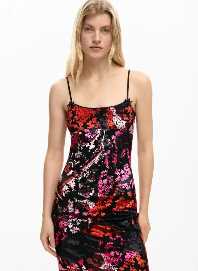 Desigual Black 2-in-1 dress designed by mr. christian lacroix for Women | Best Price UAE